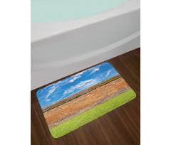 Field Urban Sky Bath Mat