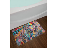 Fantasy Portrait Bath Mat