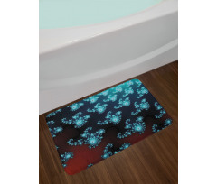 Trippy Twisted Forms Bath Mat