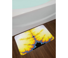 Psychedelic Digital Art Bath Mat