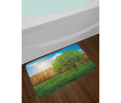 Life Tree Yard Field Bath Mat