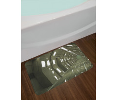 Outer Space Scene Bath Mat