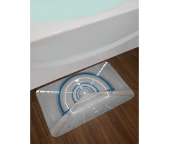 Galaxy Spaceflight Bath Mat