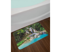 Laos Vietnamese Lake Bath Mat