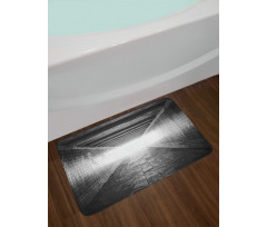 Dark Nİght Tunnel Bath Mat