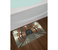 Earth Orbit Digital Bath Mat