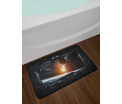 Astronaut from Earth Bath Mat