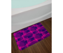 Dark Colored Trippy Bath Mat