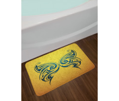 Tribe Design Butterfly Bath Mat