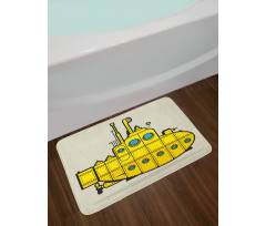 Grunge Style Bath Mat