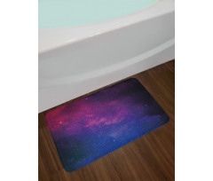 Stardust Space Rainbow Bath Mat