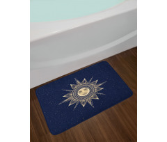 Occult Sun Myth Bath Mat