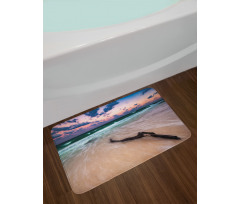 Driftwood on Beach Bath Mat