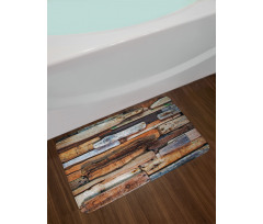 Knotty Planks Vintage Bath Mat