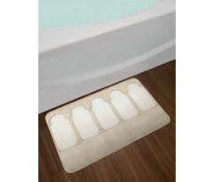 Column Arches Bath Mat