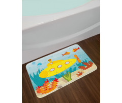 Sea Life Theme Bath Mat