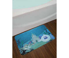 Fairytale Mermaid Castle Bath Mat