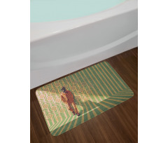 Fashion Retro Art Bath Mat