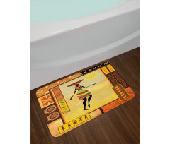 Folkloric Bath Mat