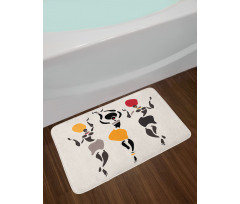 Bohemian Ethnic Bath Mat