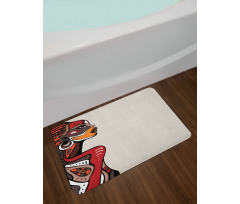 Ethno Fashion Bath Mat