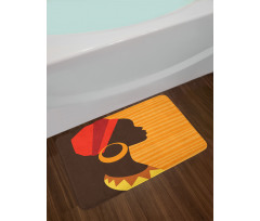 Girl Silhouette in Grace Bath Mat