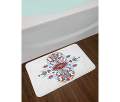 Mexican Pattern Bath Mat