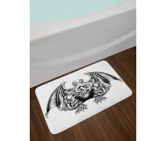Cosmic Evil Monster Bath Mat