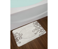 Fish Octopus Circular Bath Mat