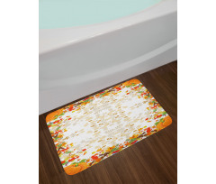 Maple Leaf Woods Bath Mat