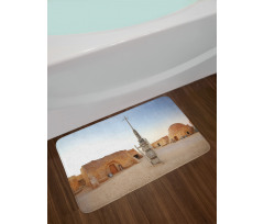 Planet Town Wars Image Bath Mat