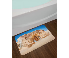 Empty Tunisia Film Set Bath Mat