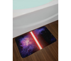 Space Theme Bath Mat