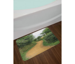 Elf Path in Woods Bath Mat