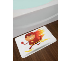 Bolt Man with Lghts Bath Mat