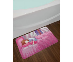 Japanese Animal Manga Bath Mat