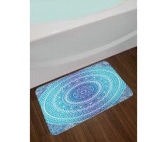 Meditation Theme Bath Mat