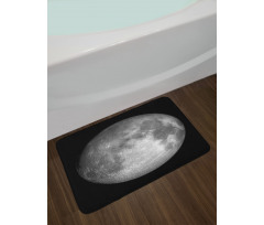 Trippy Moon Planet Space Bath Mat