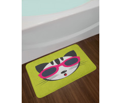 Boho Kitten Bath Mat