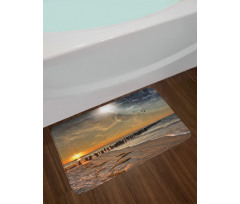 Solar Eclipse Bath Mat