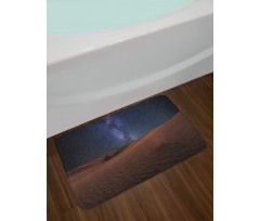 Desert Lunar Life on Mars Bath Mat