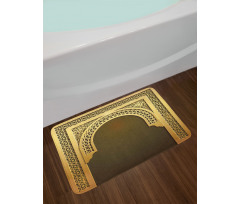 East Culture Figures Bath Mat