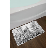 Downtown Manhattan Bath Mat