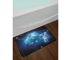 Mystical Supernova Stars Bath Mat