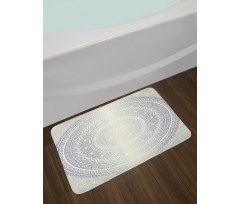 Boho Ombre Retro Bath Mat