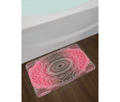 Retro Bohemian Ombre Bath Mat