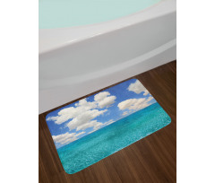Tropical Island Beach Bath Mat