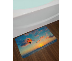 Skyline Horizon at Sea Bath Mat