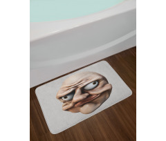 Grumpy Internet Troll Bath Mat