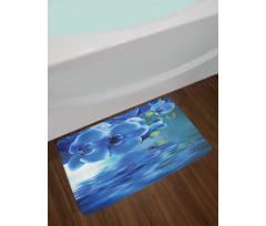 Natural Orchids Bath Mat